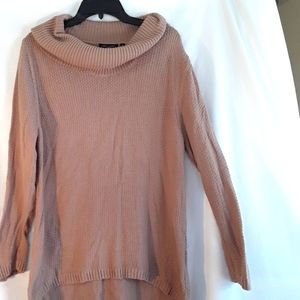 Long sleeve cowl neck lightweight sweater sz 2x